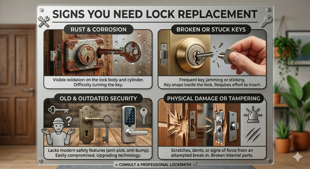 door lock replacement
