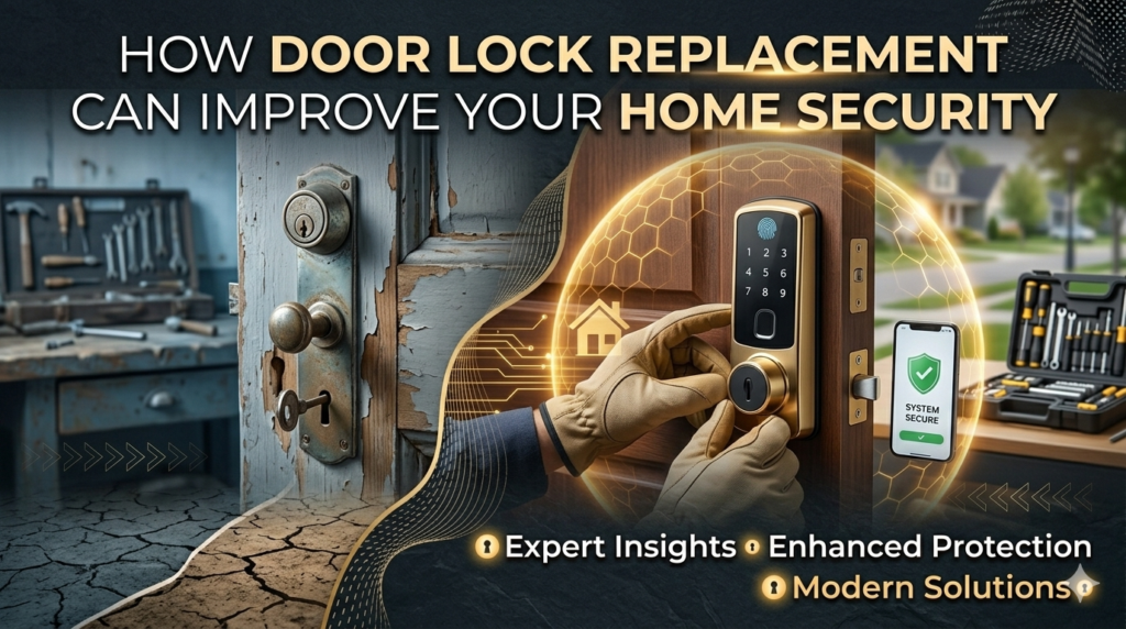 How Door Lock Replacement Can Improve Your Home Security