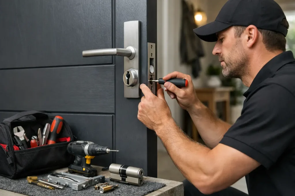 Ultion lock installation for better security