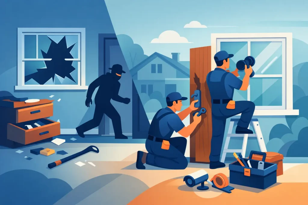 A Guide to Burglary Damage Repairs
