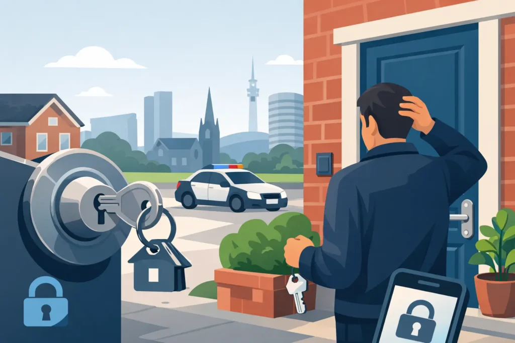 Locked Out of House Birmingham? Do This First