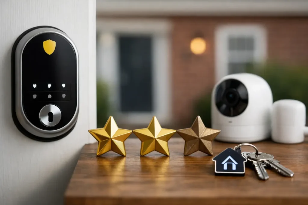 Yale 3 Star Review for Birmingham Home Security